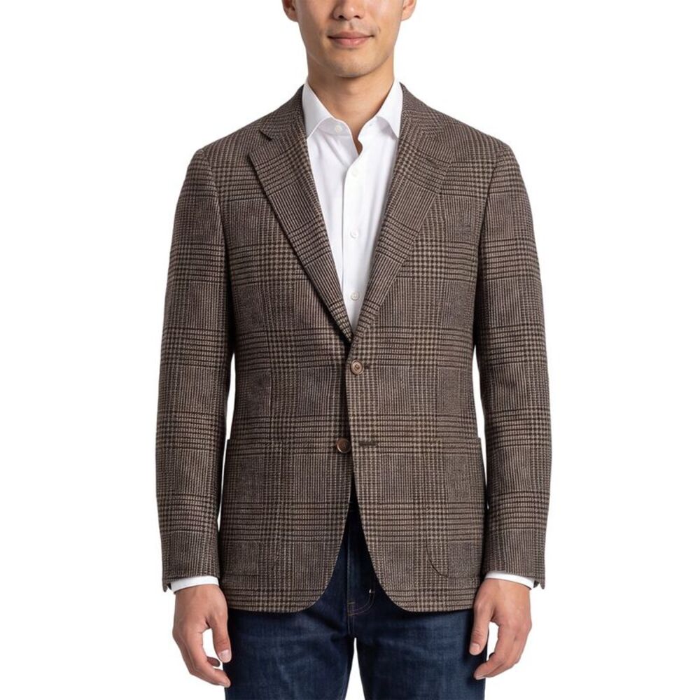 Corneliani Mens  Cc Collection Wool & Cashmere-Blend Blazer, Beige